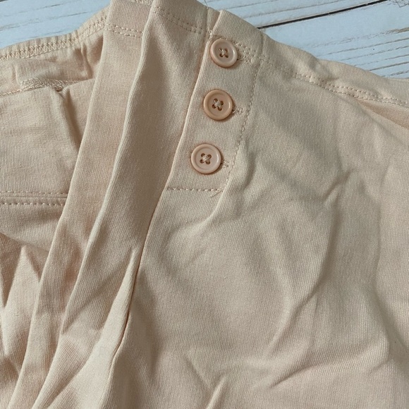 D & Co Women Size 5x Pull Up Knit Cropped Pale Pink French Terry Joggers a391932 - Picture 8 of 11